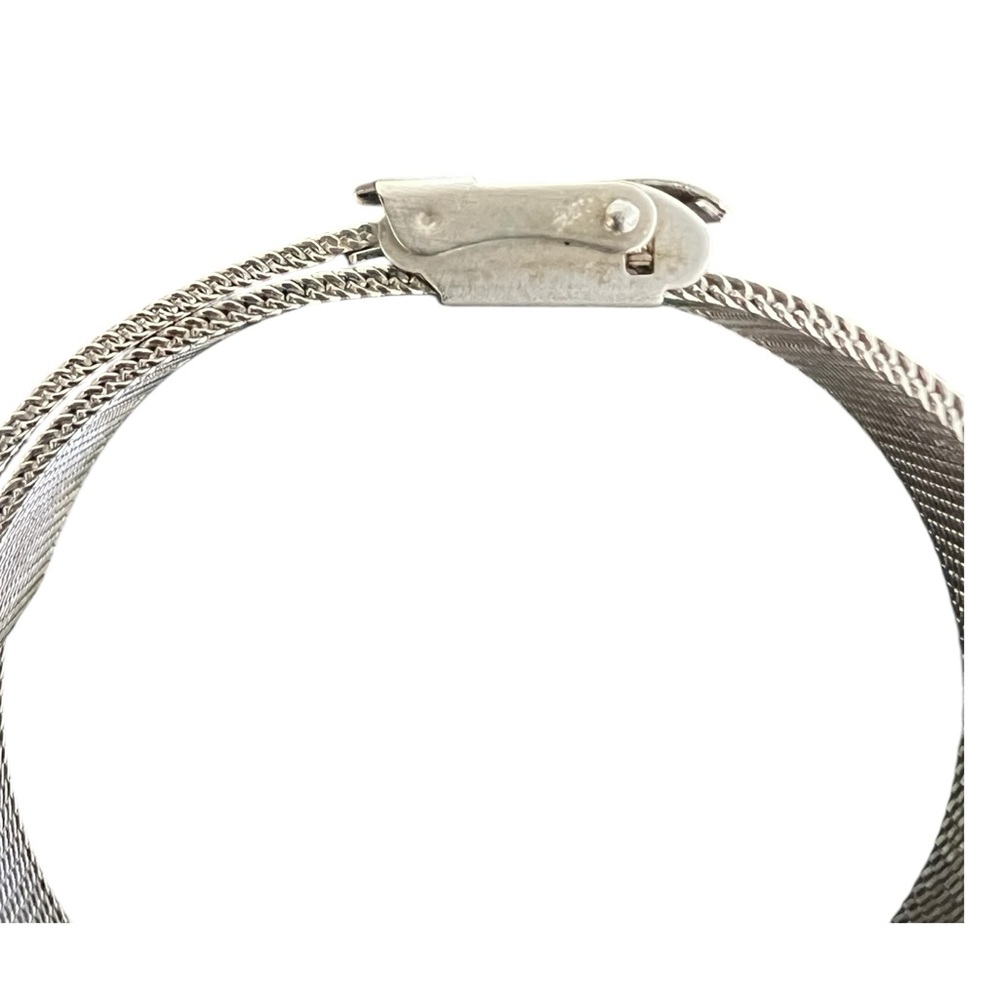 Skagen watch Round,stainless steel, Swarovski crystals mesh water resistant - Picture 10 of 16